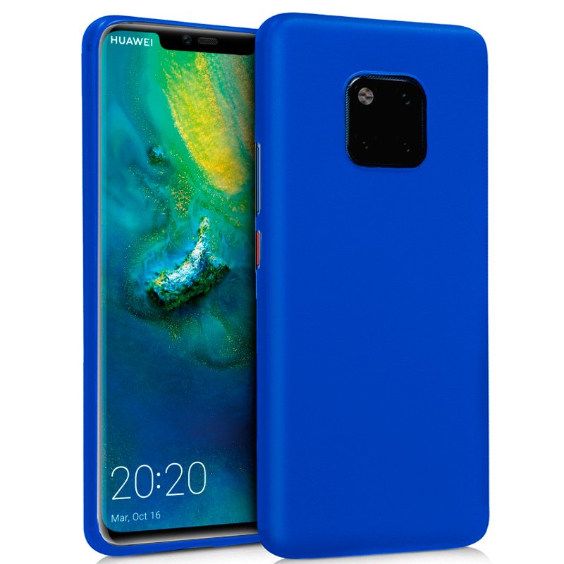 Capa Silicone para Huawei Mate 20 Pro (Azul)