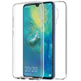 Capa silicone 3D para Huawei Mate 20 (frente e verso transparentes)