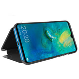 Capa Flip Huawei Mate 20 Clear View Preto