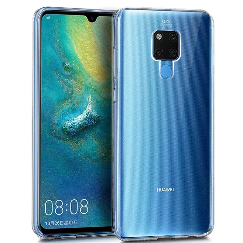 Capa silicone para Huawei Mate 20 X (transparente)