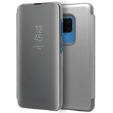 Capa Flip Huawei Mate 20 X Clear View Silver