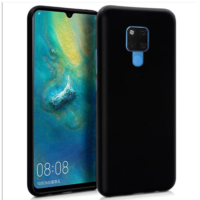 Capa Silicone para Huawei Mate 20 X (Preto)