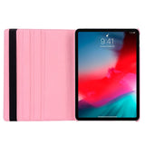 Capa em Pele Rosa para iPad Pro 11 (2018) Giratória