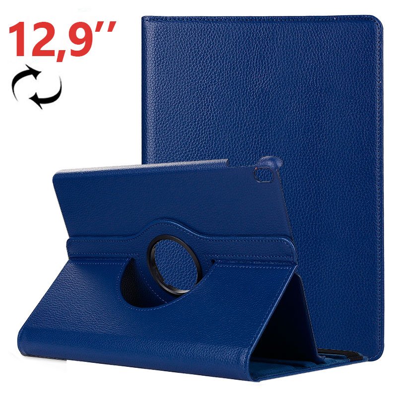 Capa Livro 360 Giratoria (iPad Pro - 12.9'' - Azul)