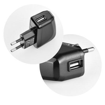 Carregador de parede Universal Micro USB 2000mA Preto