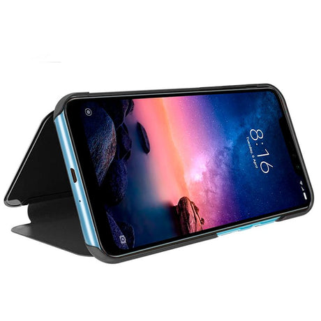 Capa Flip Xiaomi Redmi Note 6 Pro Clear View Preto