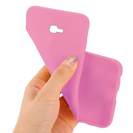 Capa Silicone Samsung J415 Galaxy J4 Plus (Rosa)