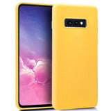 Capa Silicone Samsung G970 Galaxy S10e (Amarelo)