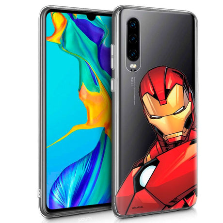 Capa Huawei P30 Marvel Iron Man