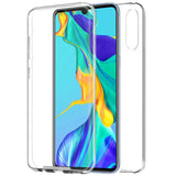 Capa silicone 3D para Huawei P30 (frente e verso transparentes)