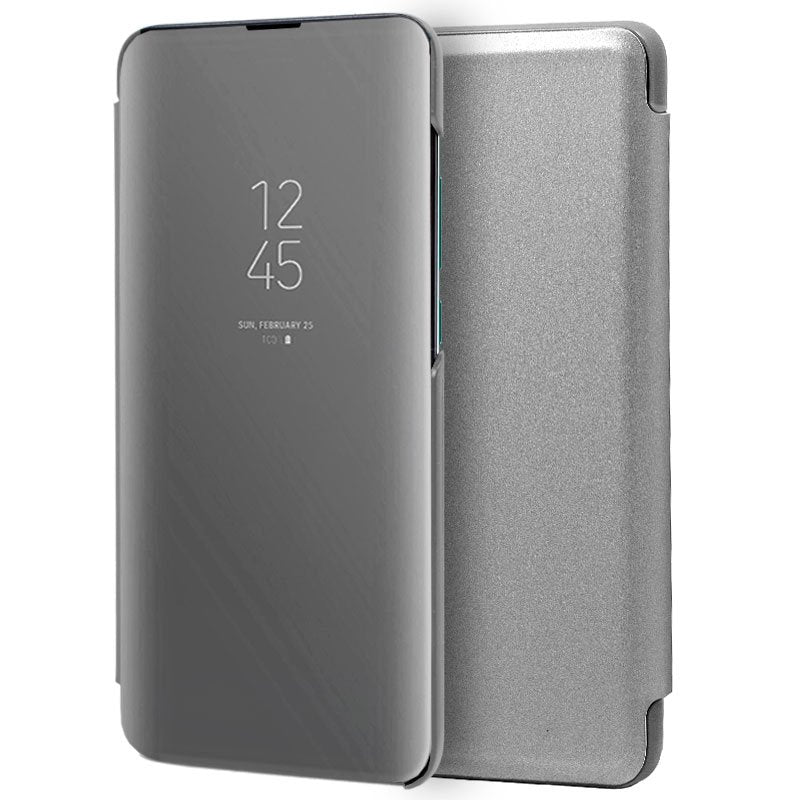 Capa Flip Huawei P30 Pro Clear View Silver