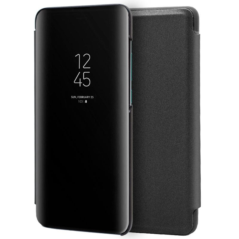 Capa Flip Xiaomi Mi 9 Clear View Preto