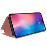 Capa Flip Xiaomi Mi 9 Clear View Pink