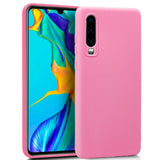 Capa Silicone Huawei P30 (Rosa)