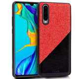 Capa Vermelha bicolor para Huawei P30