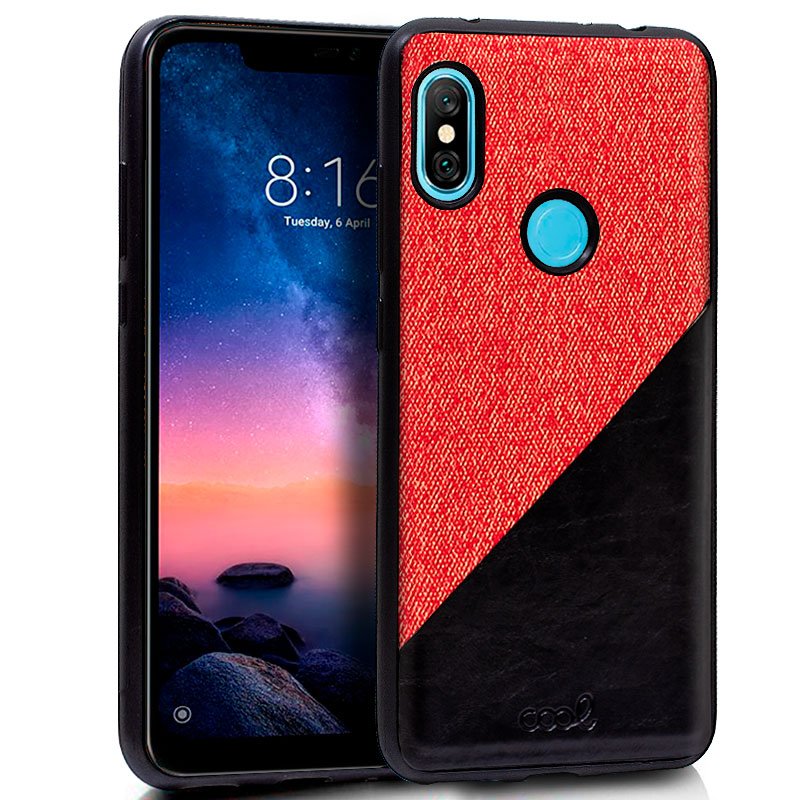 Capa Xiaomi Redmi Note 6 Pro Gel Vermelho