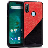 Capa Xiaomi Mi A2 Lite / 6 Pro Bicolor Vermelha