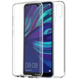 Capa silicone 3D para Huawei Y7 (2019) (transparente + traseira)