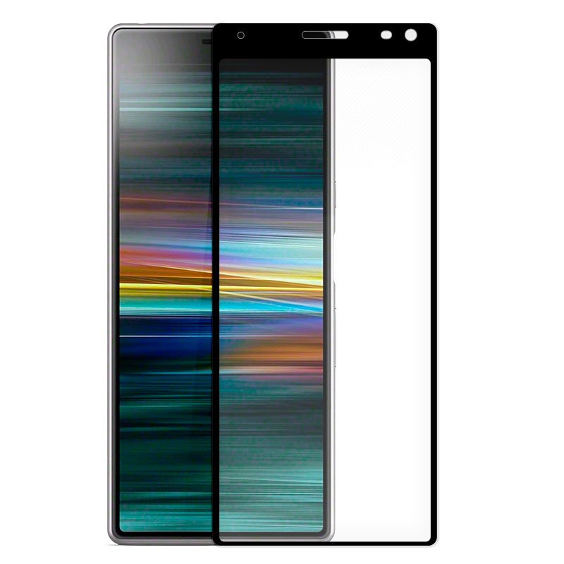 Película Vidro Temperado Sony Xperia 10 / Xperia XA3 (3D Preto)