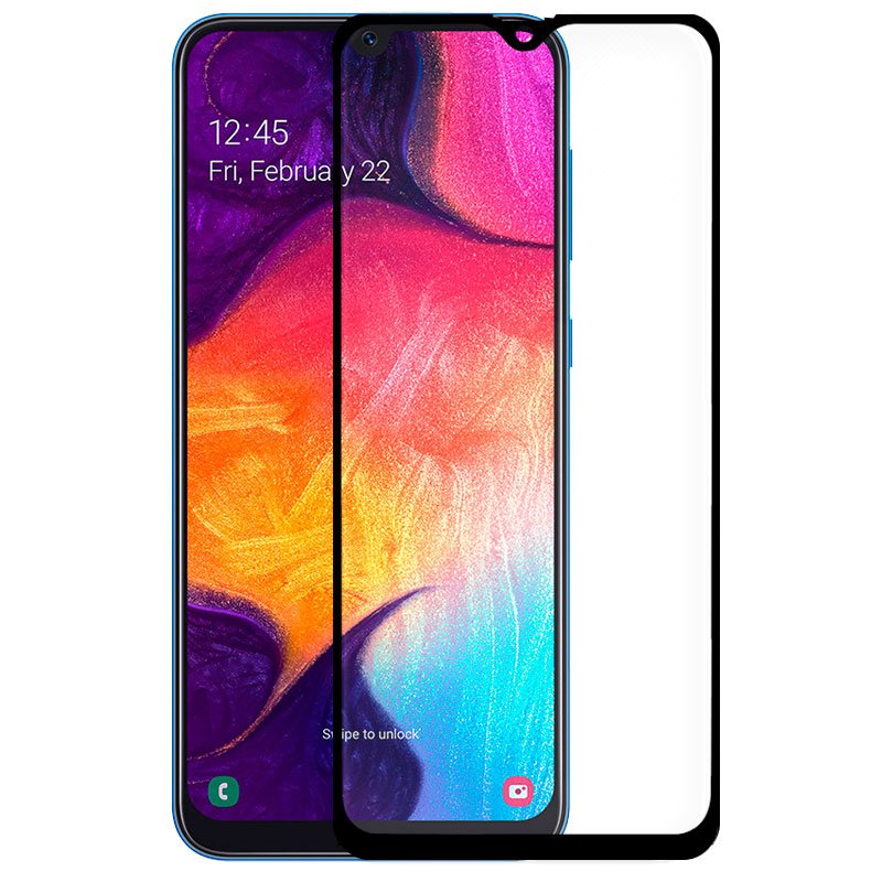 Película Vidro Temperado Samsung A505 Galaxy A50 / A30s / M21 / M31 (FULL 3D Black)