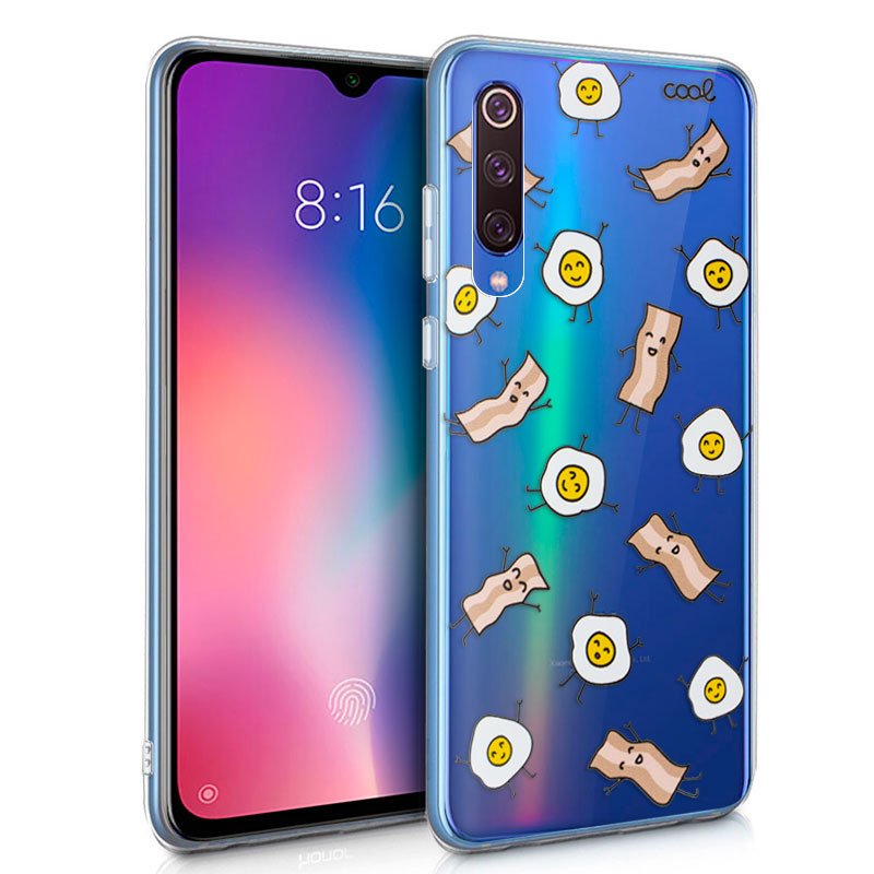 Capa Transparente para Bacon Xiaomi Mi 9 SE