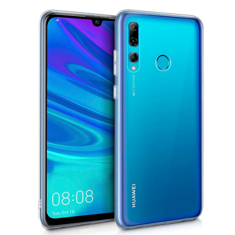 Capa Silicone Huawei P Smart Plus (2019) / P Smart (2019) / Honor 10 Lite / 20 Lite (Transparente)