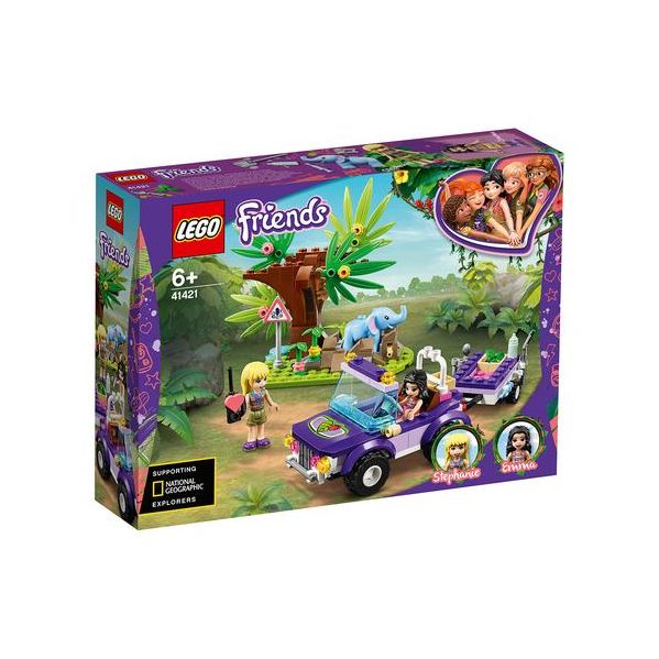 LEGO Friends 41421- O resgate na selva do elefante bebé