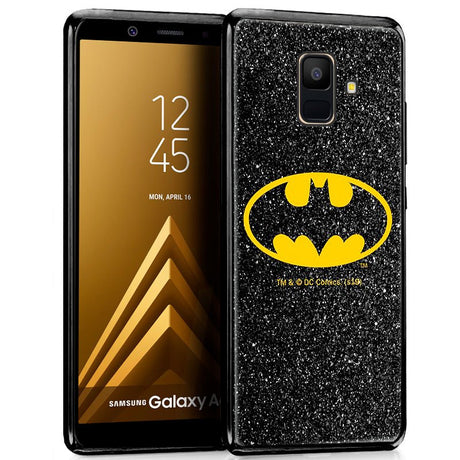 Capa Samsung Galaxy A6 Galaxy A6 DC Glitter Batman