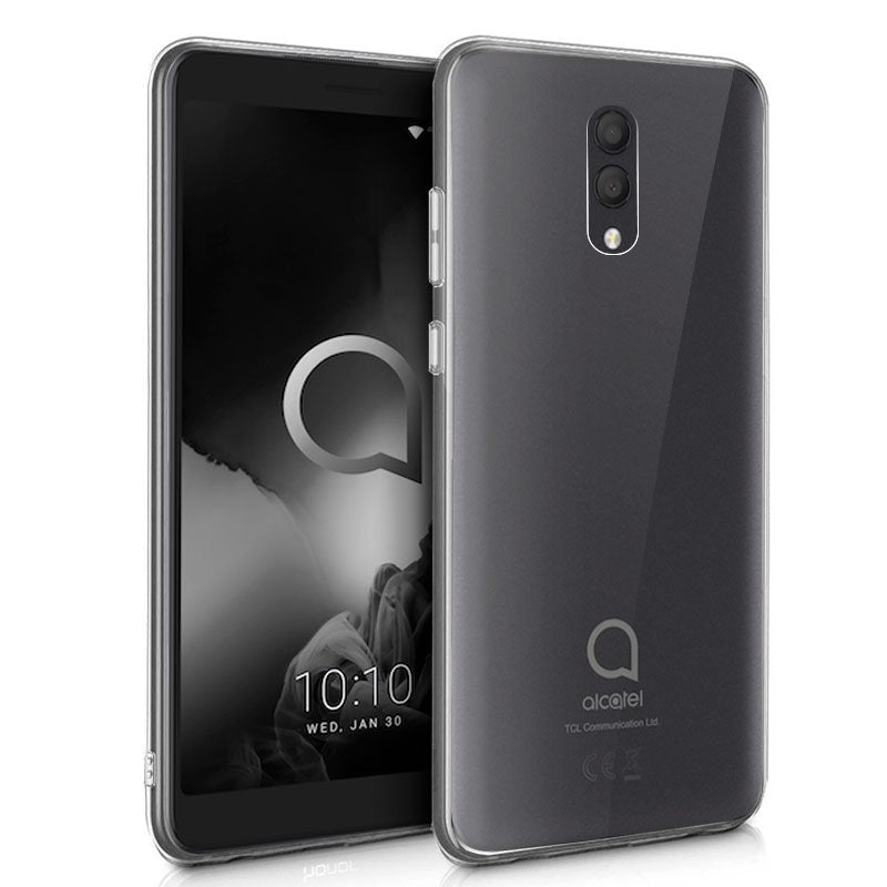 Capa silicone transparente para Alcatel 1X (2019)