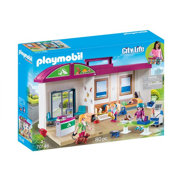 Playmobil Maleta Clínica Veterinária - 70146