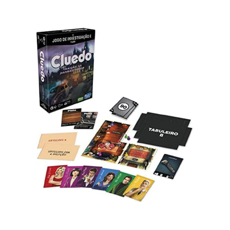 Hasbro Cluedo Traição Na Mansão Tudor