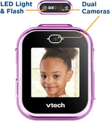 VTech KidiZoom DX3 Smartwatch Infantil Roxo (NOVA VERSÃO 2023)