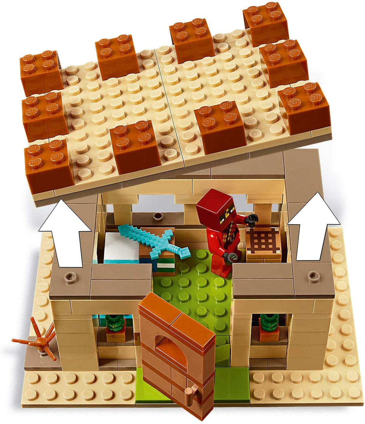 Lego Minecraft 21160 O Ataque de Illager