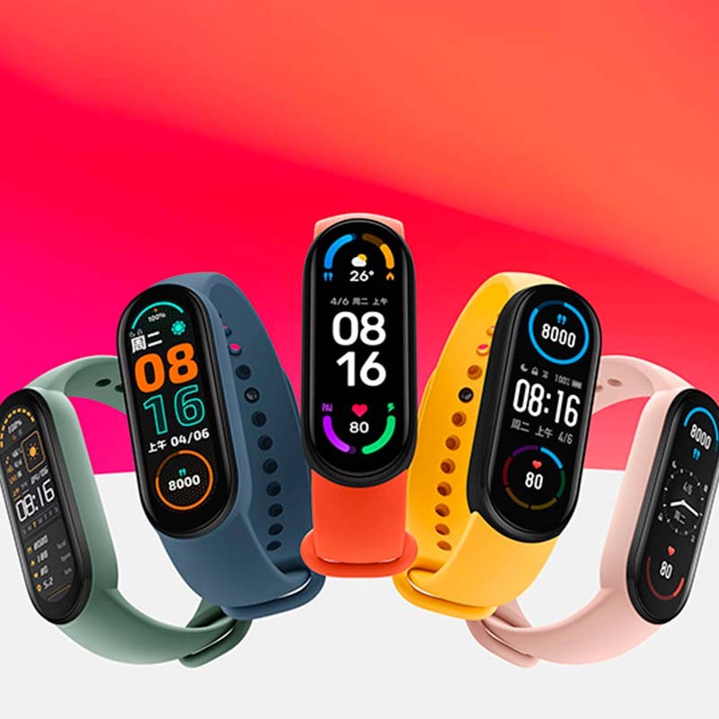 Xiaomi Mi Band 6 Smartband Preta