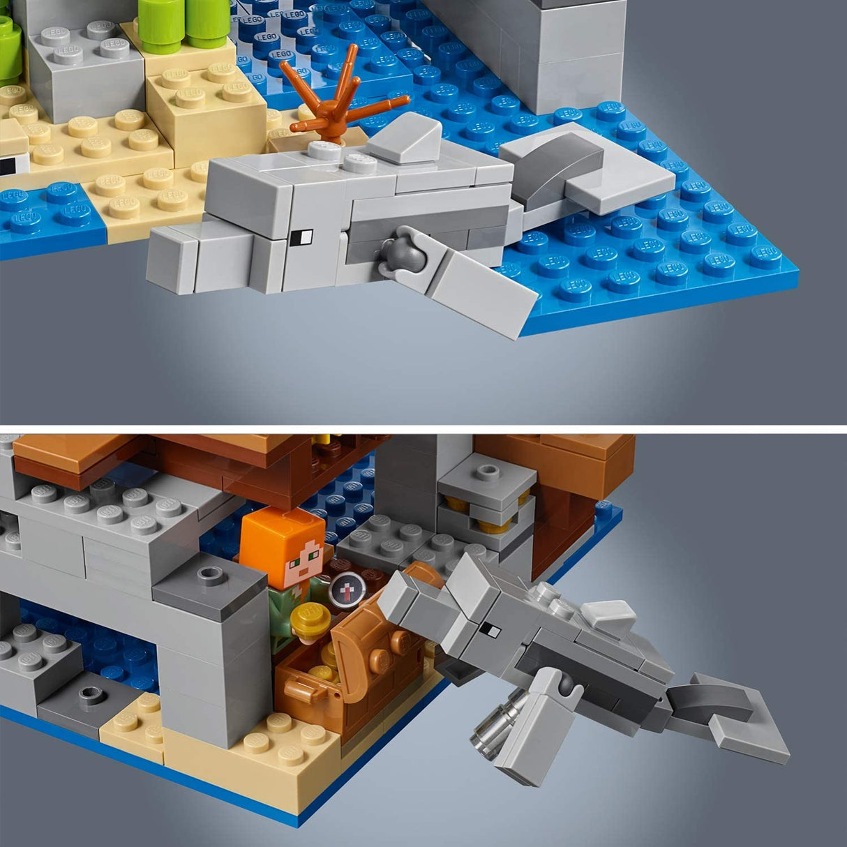 LEGO Minecraf 21152- A Aventura do Barco Pirata