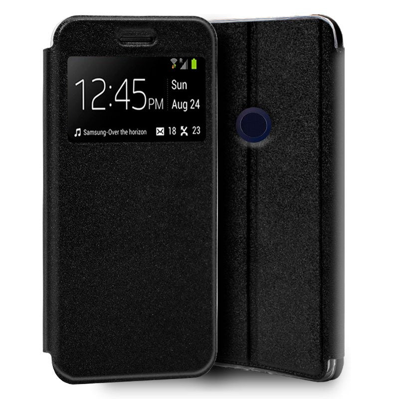 Capa Wiko View 3 Flip Preto