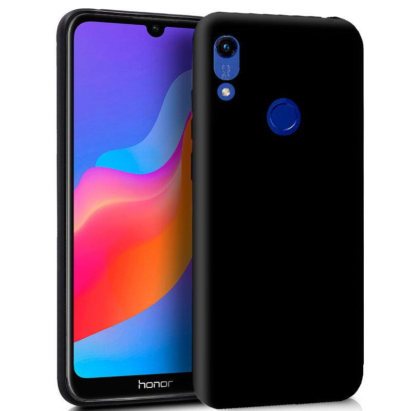 Capa Silicone Huawei Y6 (2019) / Y6s / Honor 8A (Preto)