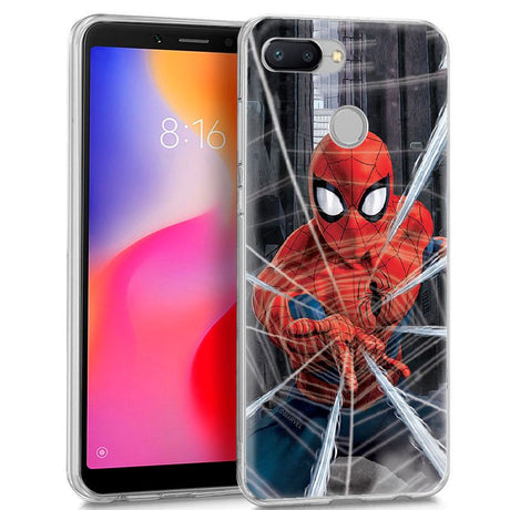 Capa Xiaomi Redmi 6 / 6A Case Marvel Spider-Man