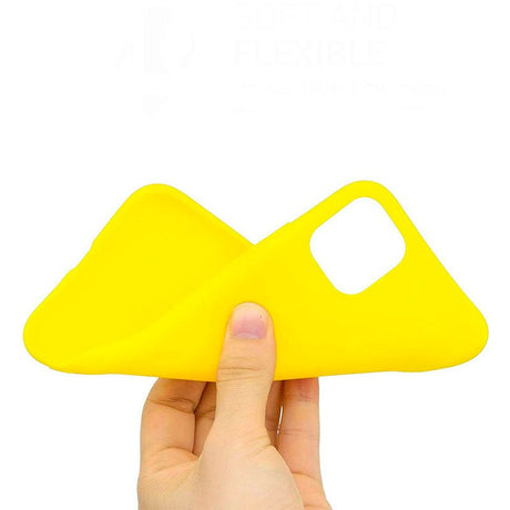 Capa silicone para iPhone 11 Pro (amarelo)