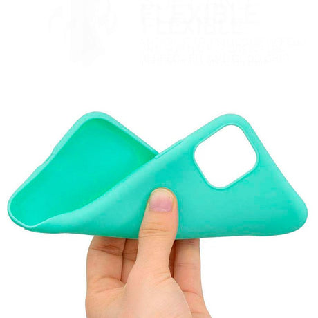 Capa silicone para iPhone 11 Pro (Menta)