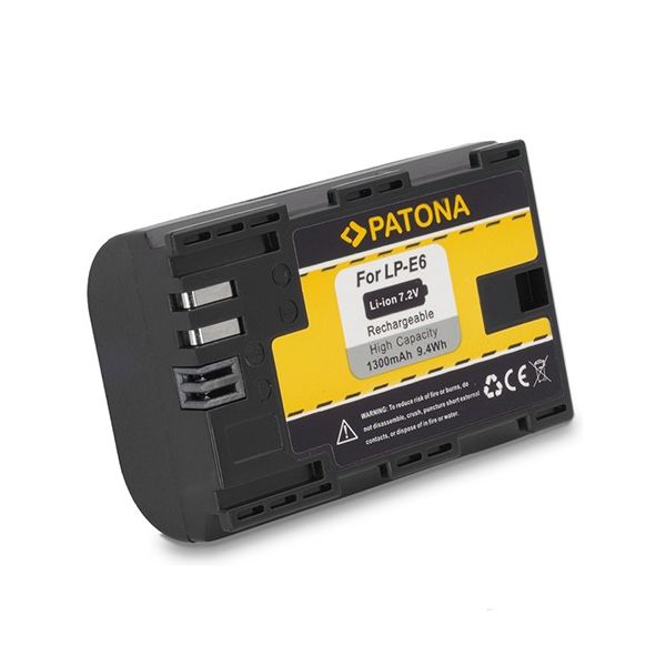 Bateria Patona Canon LP-E6 / LP-E6N 1300mAh