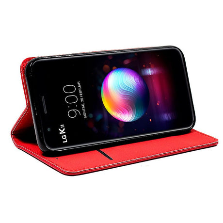 Capa Flip LG K11 Plain Vermelho