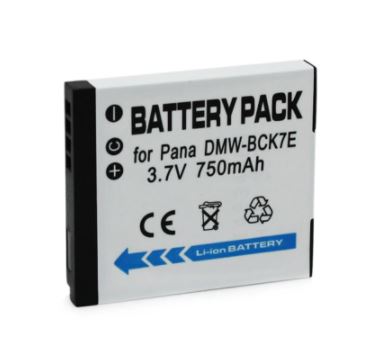 Bateria Compatível para DMW-BCK7 750mAh