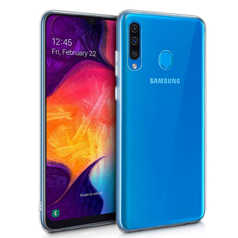 Capa silicone Samsung A505 Galaxy A50 / A30s (transparente)