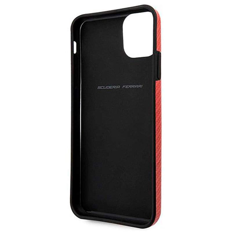 Capa IPhone 11 Pro Max Case Ferrari Hard Red