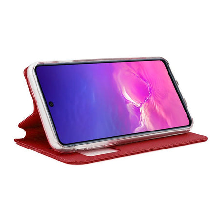 Capa Flip Samsung G770 Galaxy S10 Lite Plain Red