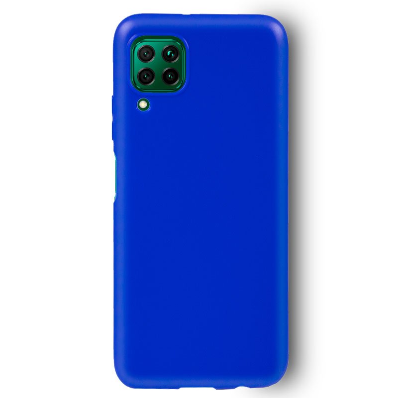 Capa Silicone para Huawei P40 Lite (Azul)