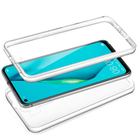 Capa silicone 3D para Huawei P40 Lite (frente e verso transparentes)