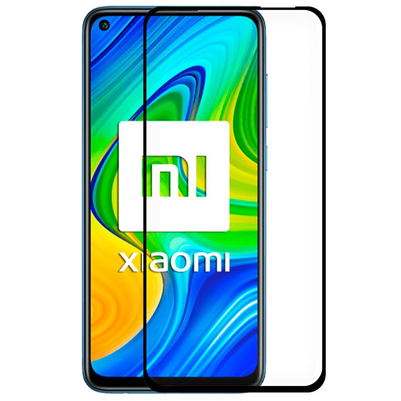 Película Xiaomi Redmi Note 9  Full Cover Preto