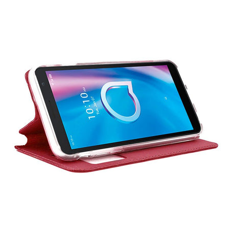 Capa Flip Alcatel 1S (2020) / Alcatel 3L (2020) Smooth Red